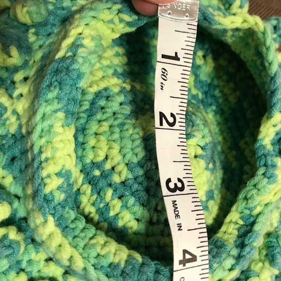 Handmade knit baby toddler hat - Picture 6 of 7